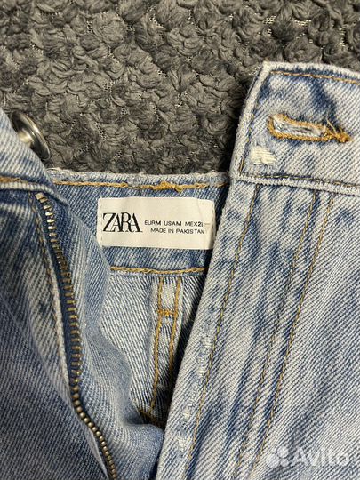 Джинсовая юбка zara