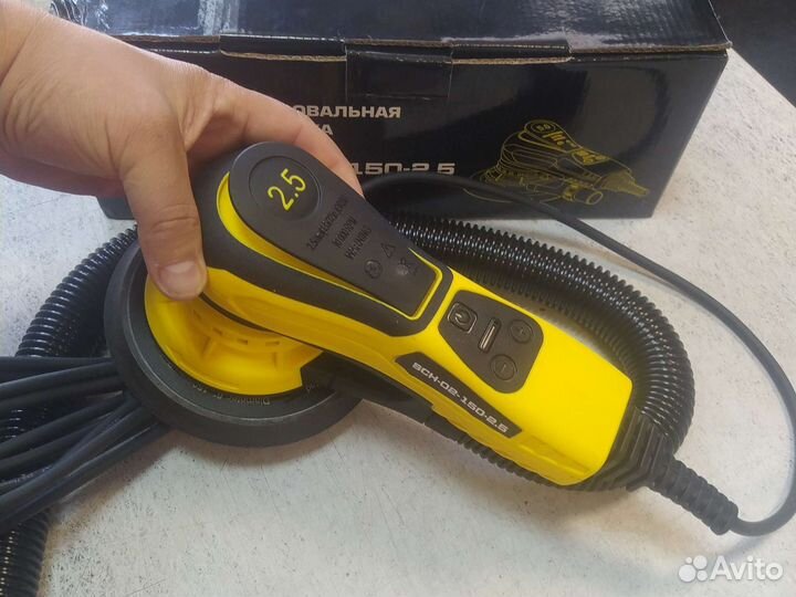 Шлифмашинка бесщеточная эксцентриковая ход 2,5 мм