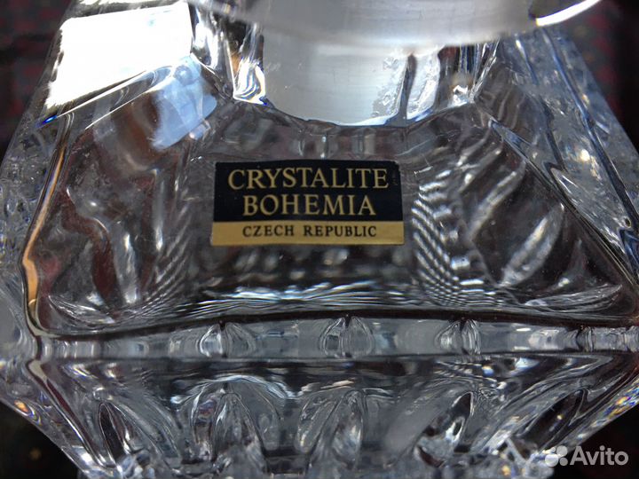 Штоф bohemia crystal Чехия винтаж