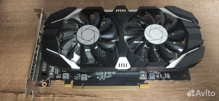 Видеокарта MSI gtx 1050 ti 4gb oc