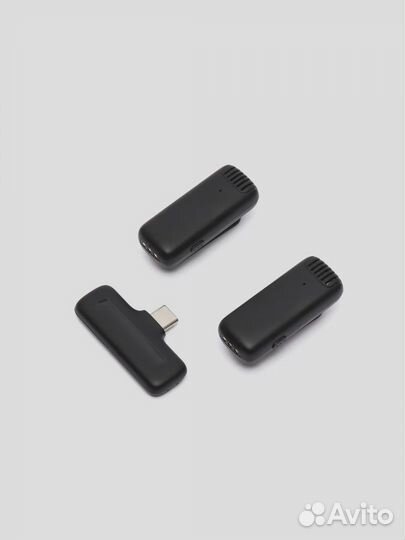 Микрофон беспроводной Type-C 2в1 с кейсом J13