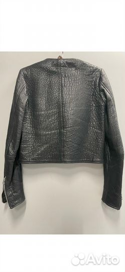 Кожаная куртка MM6 Maison Margiela