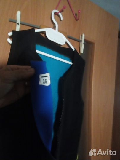 Гидрокостюм короткий с защитой р 38-40