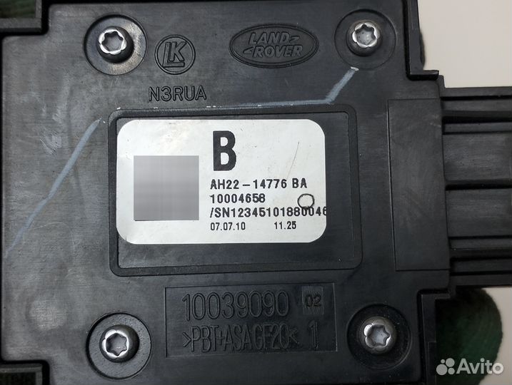 Кнопка регулировки сидения Range Rover Sport