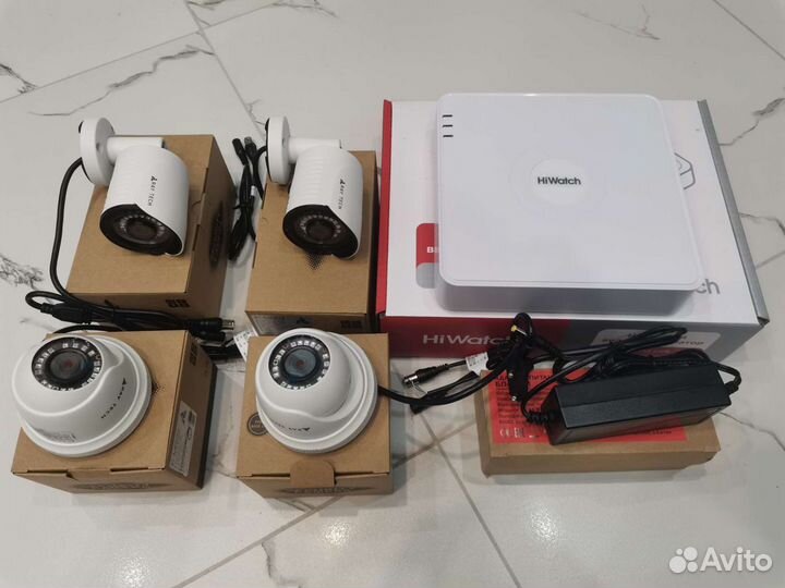 Комплект камер видеонаблюдения