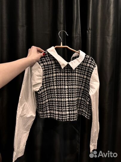 Блузка укороченная