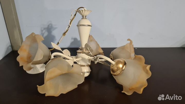 Люстра потолочная подвесная бу