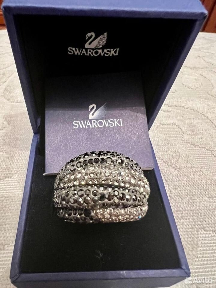 Swarovski кольцо, 18 размер