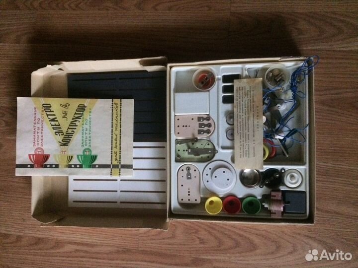 Детский электроконструктор 4 СССР