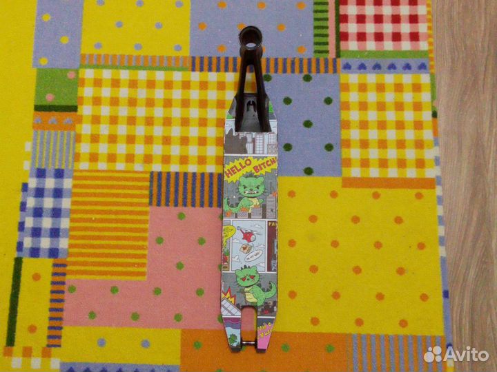 Дека для трюкового самоката