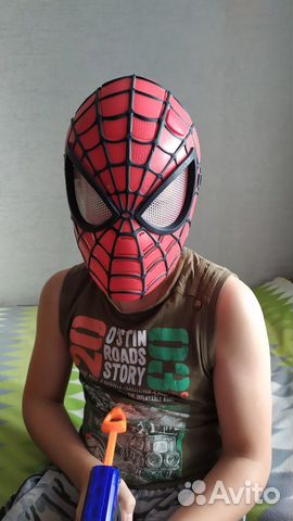 Электронная маска Spider-man 