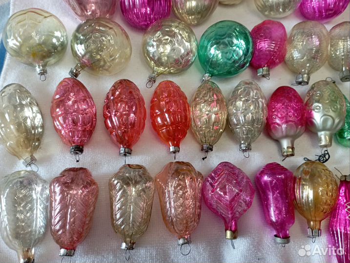 Елочные игрушки СССР