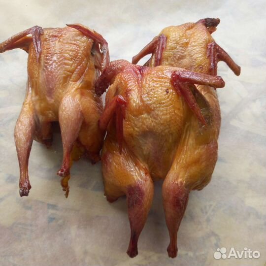 Копченые перепела