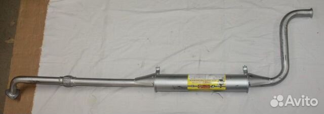 Резонатор Ваз 21101 Евро 3 с виброкомпенсатором