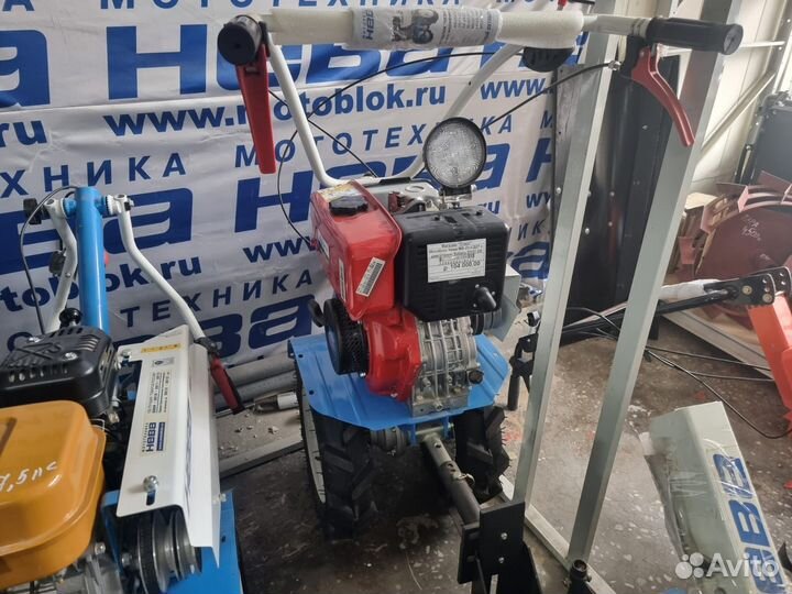 Мотоблок Нева мб-23-сд27 с двигателем Subaru