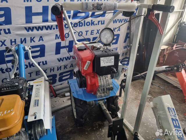 Мотоблок Нева мб-23-сд27 с двигателем Subaru