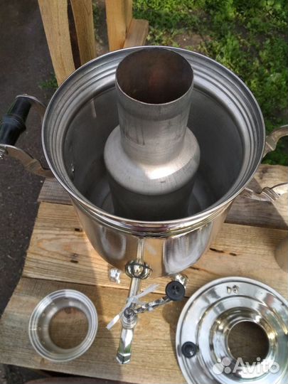Самовар угольный новый