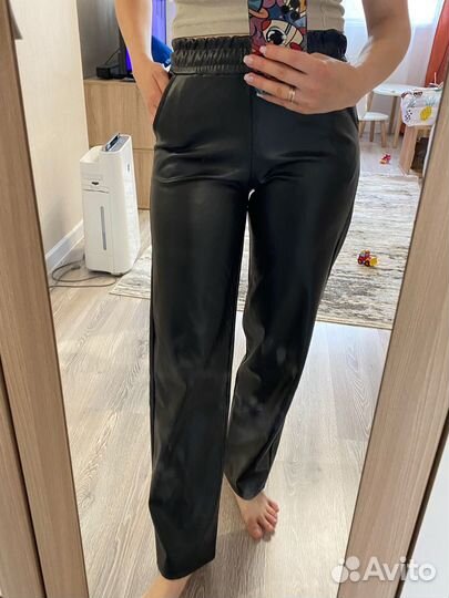 Кожаные брюки
