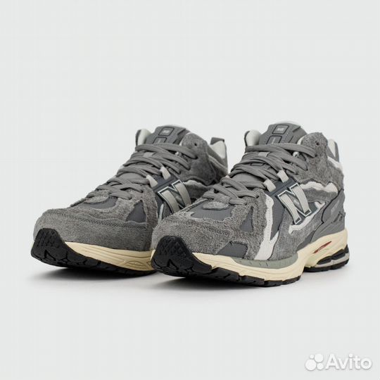 New Balance 1906D Mid Grey Suede with Fur