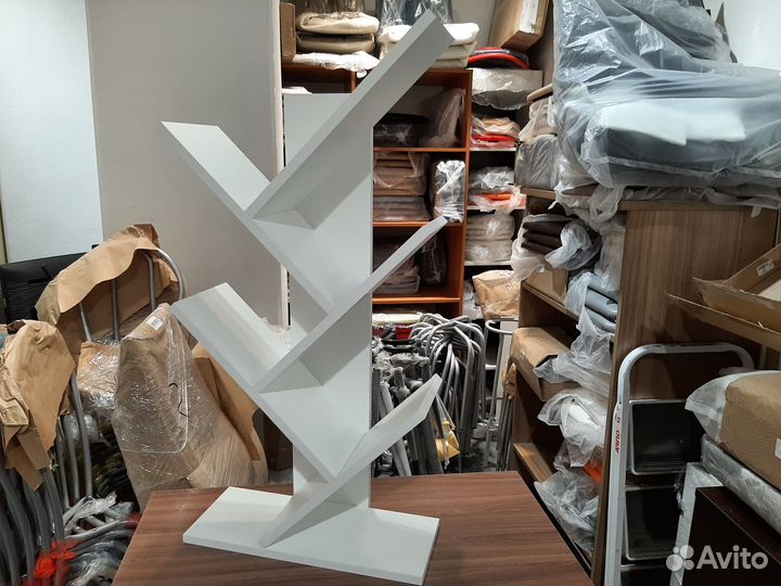 Полка настольная S2 белая