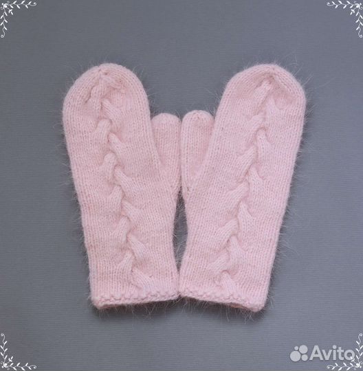 Варежки ручной работы
