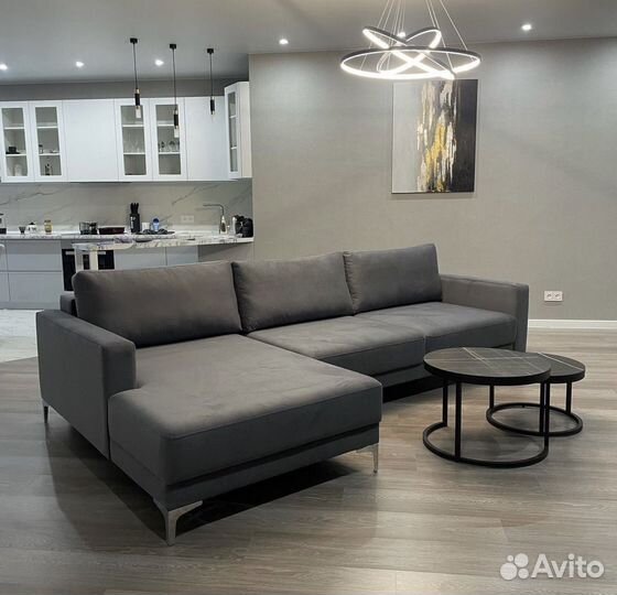 Диван с пуфом 1