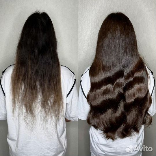 Наращивание биопротеиновых волос модель