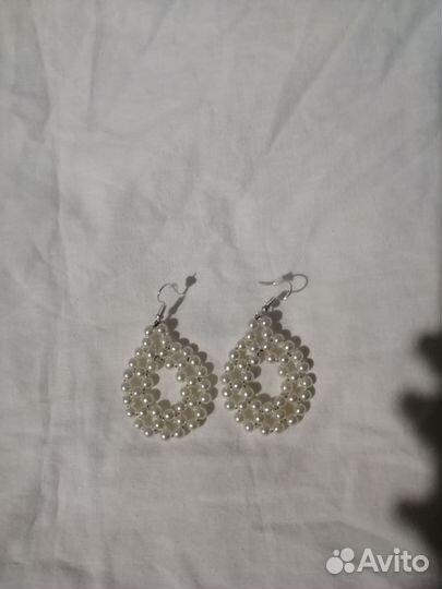 Серьги ручная работа