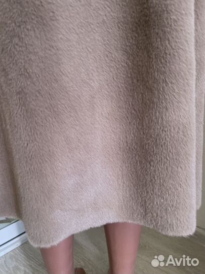 Пальто под альпаку. Женское