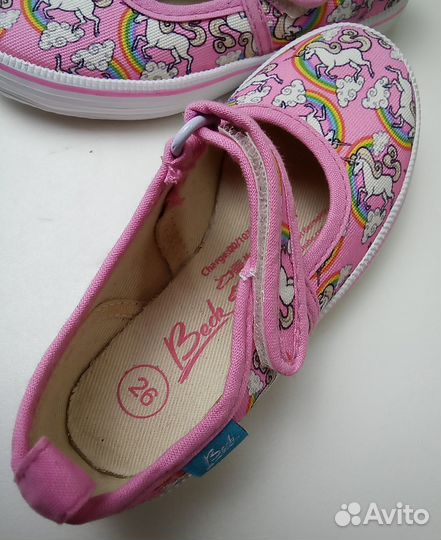 Текстильные туфельки 26р