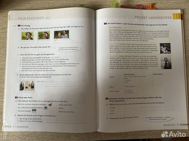 Учебник по немецкому Menschen Kursbuch A2.1