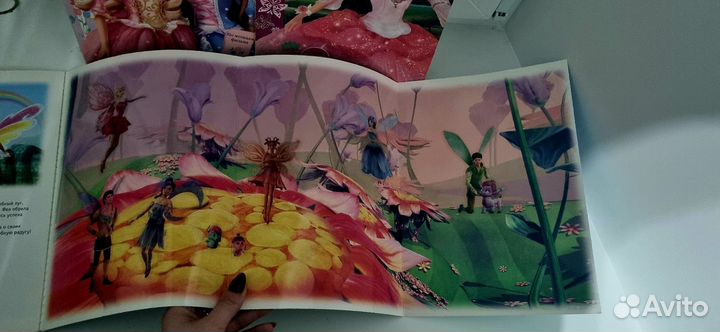 Книга с наклейками принцессы для девочек