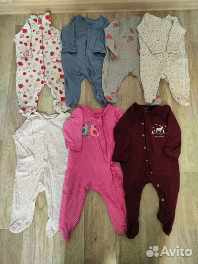 Вещи пакетом для девочки 68-74