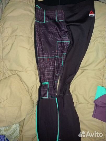 Костюм для фитнеса спорта, reebok