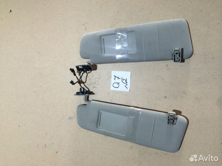 Козырьки солнцезащитные audi Q7