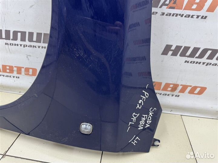 Крыло переднее левое Skoda Fabia 2 хетчбэк 1.6 TDI