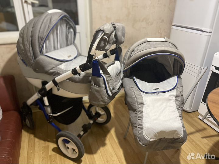 Коляска 2 в 1 adamex cortina