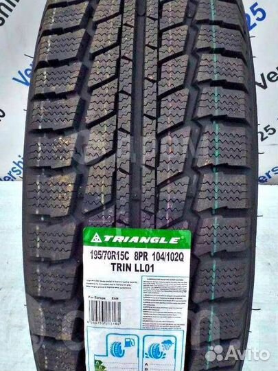 Грузовые 195/70 R15C LT 8PR Triangle LL01