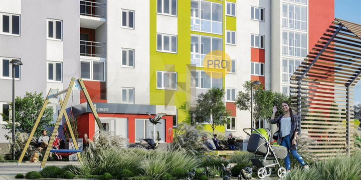 2-к. квартира, 56,3 м², 5/10 эт.