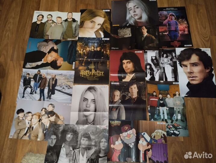 Маленькие плакаты все звёзды