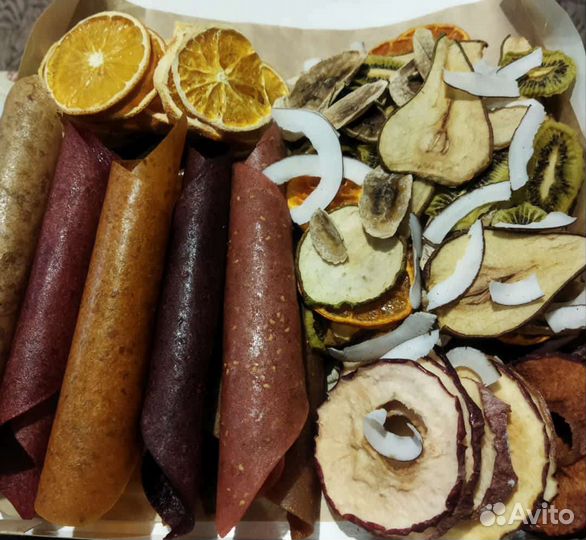 Фруктовые фрипсы и пастила