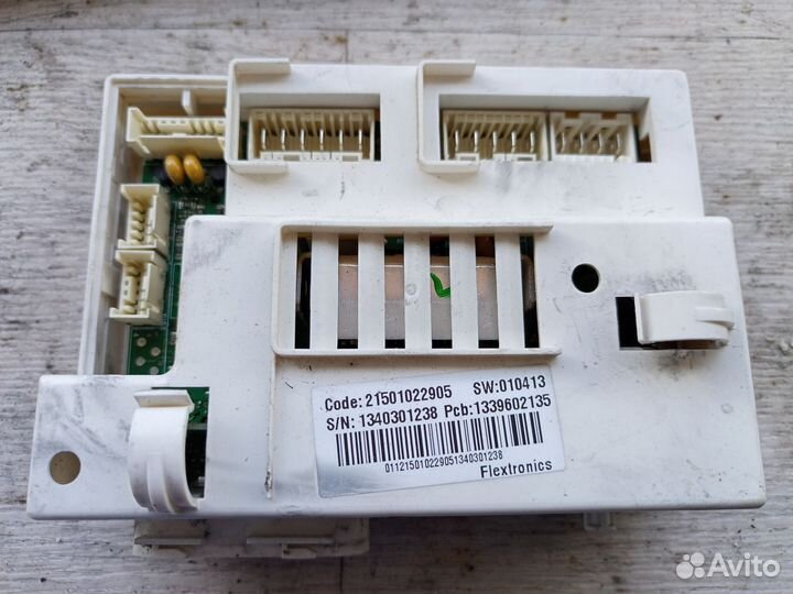 Блок управления стиральной машины ariston