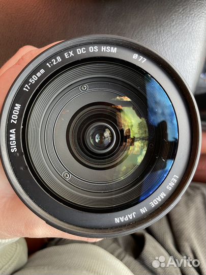 Объектив sigma 17-50