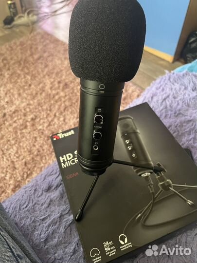 Студийный микрофон Trust HD Studio USB