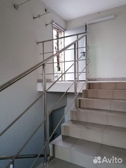 Перила из нержавеющей стали,пвх,стекло