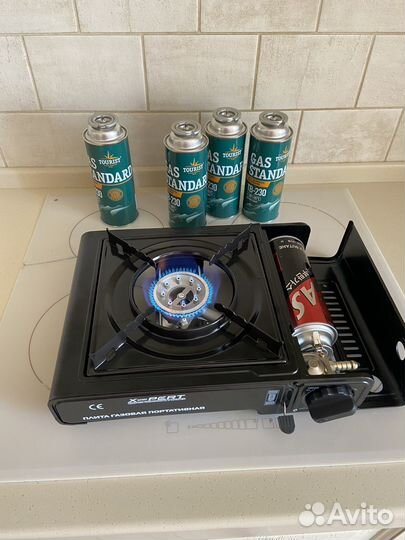 Туристический газовый баллончик