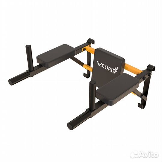 Шведская стенка Рекорд X2 без опоры на пол, черная