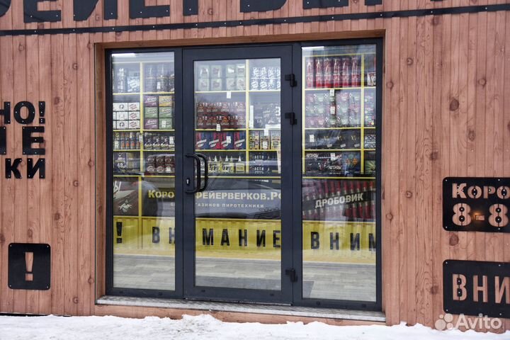 Алюминиевые двери