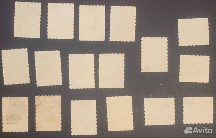 СССР почтовые марки 1940 павильоны ВДНХ гашеные