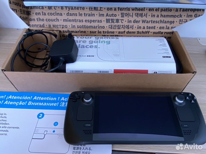 Игровая приставка steam deck
